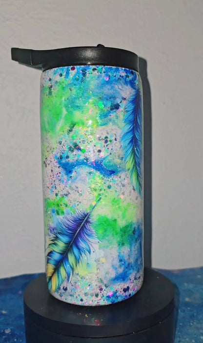 15oz owl clip lid tumbler