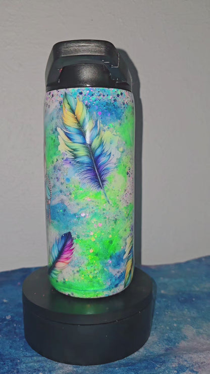 15oz owl clip lid tumbler