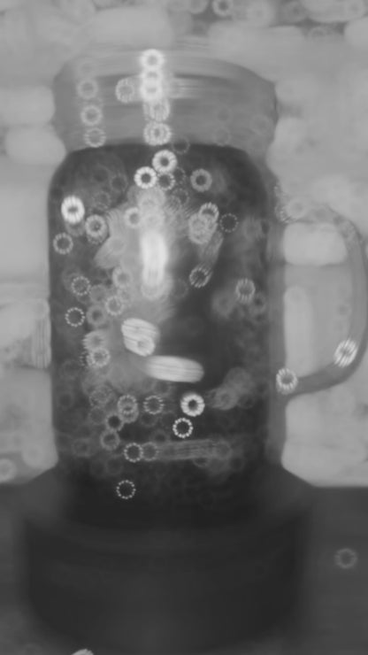 20oz Black and red book dragon mason style premade