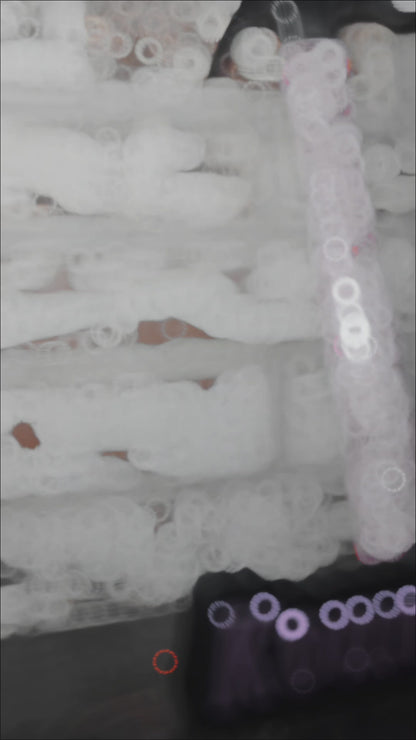 Pink red and white mushroom hammer