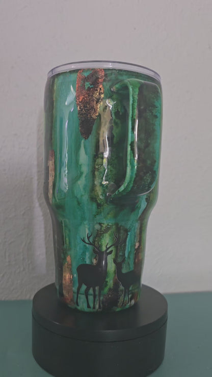 Camoesk deer handled 30oz