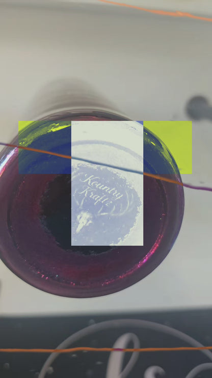 Garnet red moth 20oz epoxy tumbler