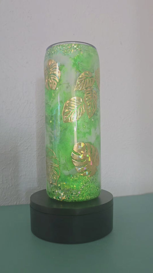 20 oz monstera tumbler
