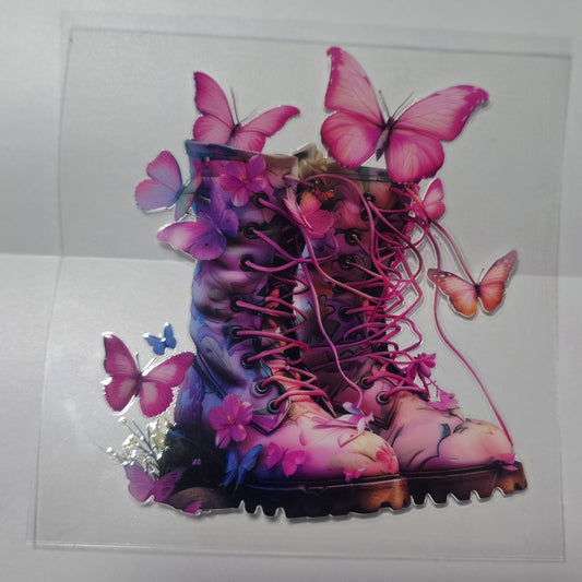 Butterfly and boots
