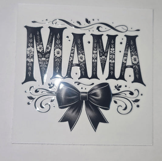 Mama black bow