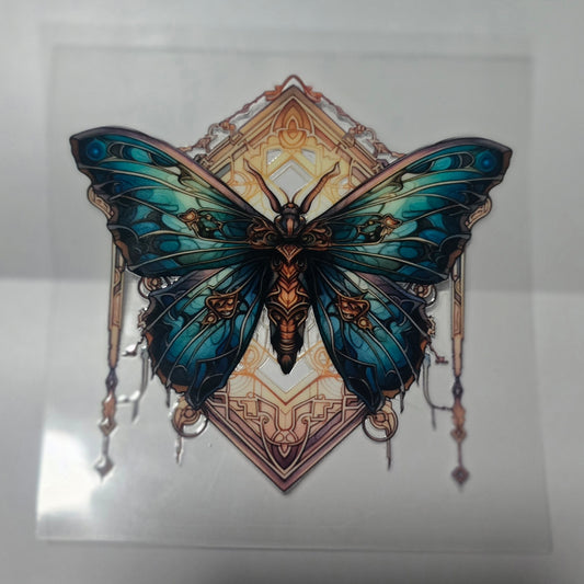 Blue moth