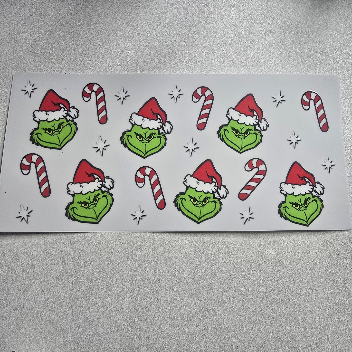 Grinch and candy canes