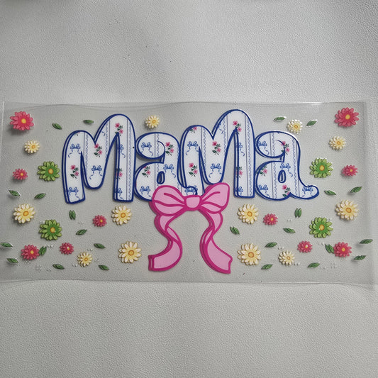 Big Mama with bow and flowers