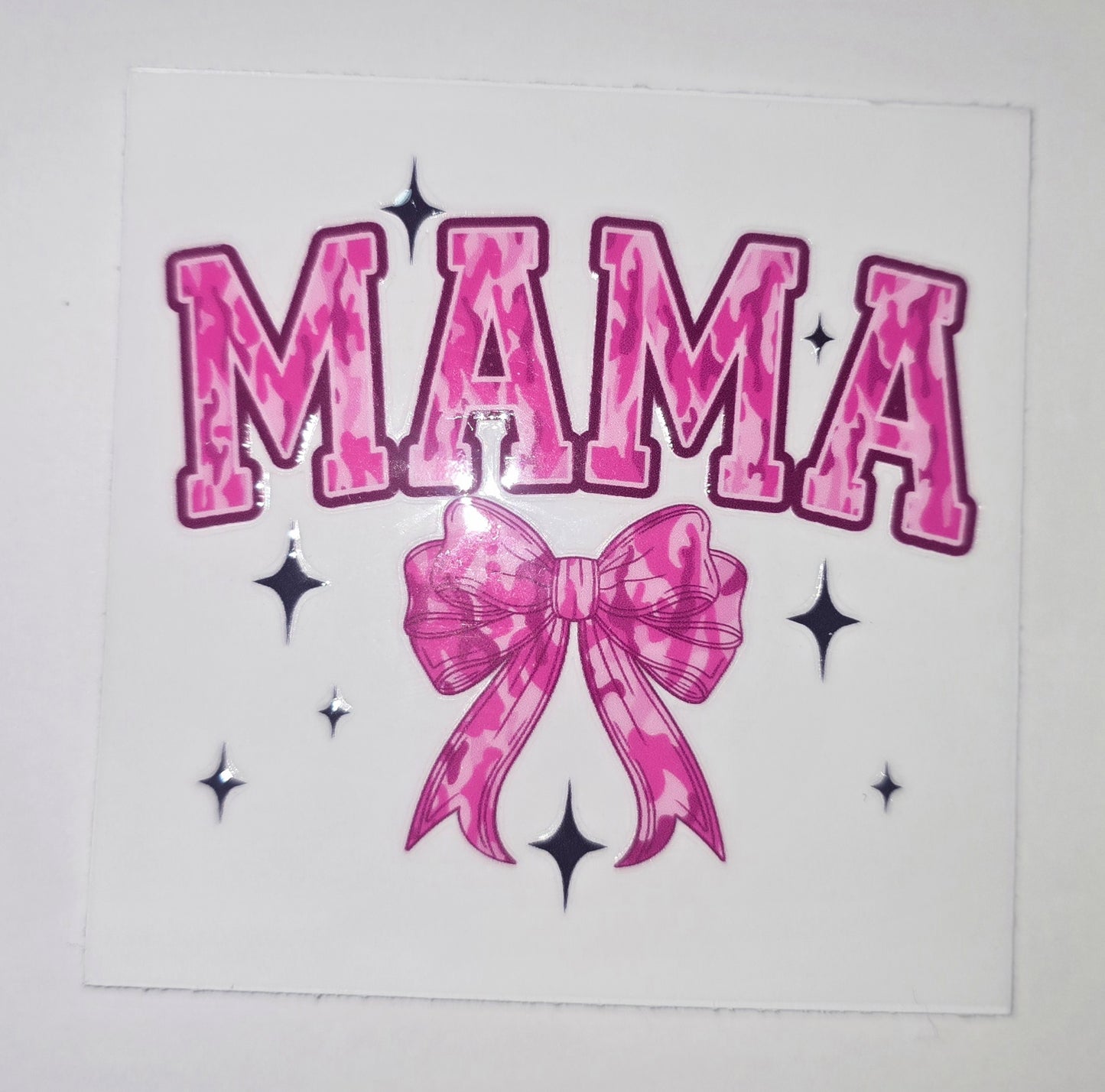 Pink bow mama