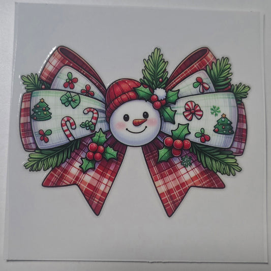 Snowman bow