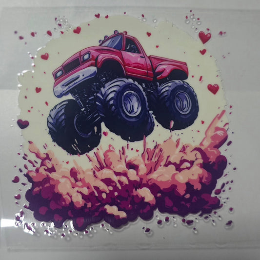Monster truck hearts