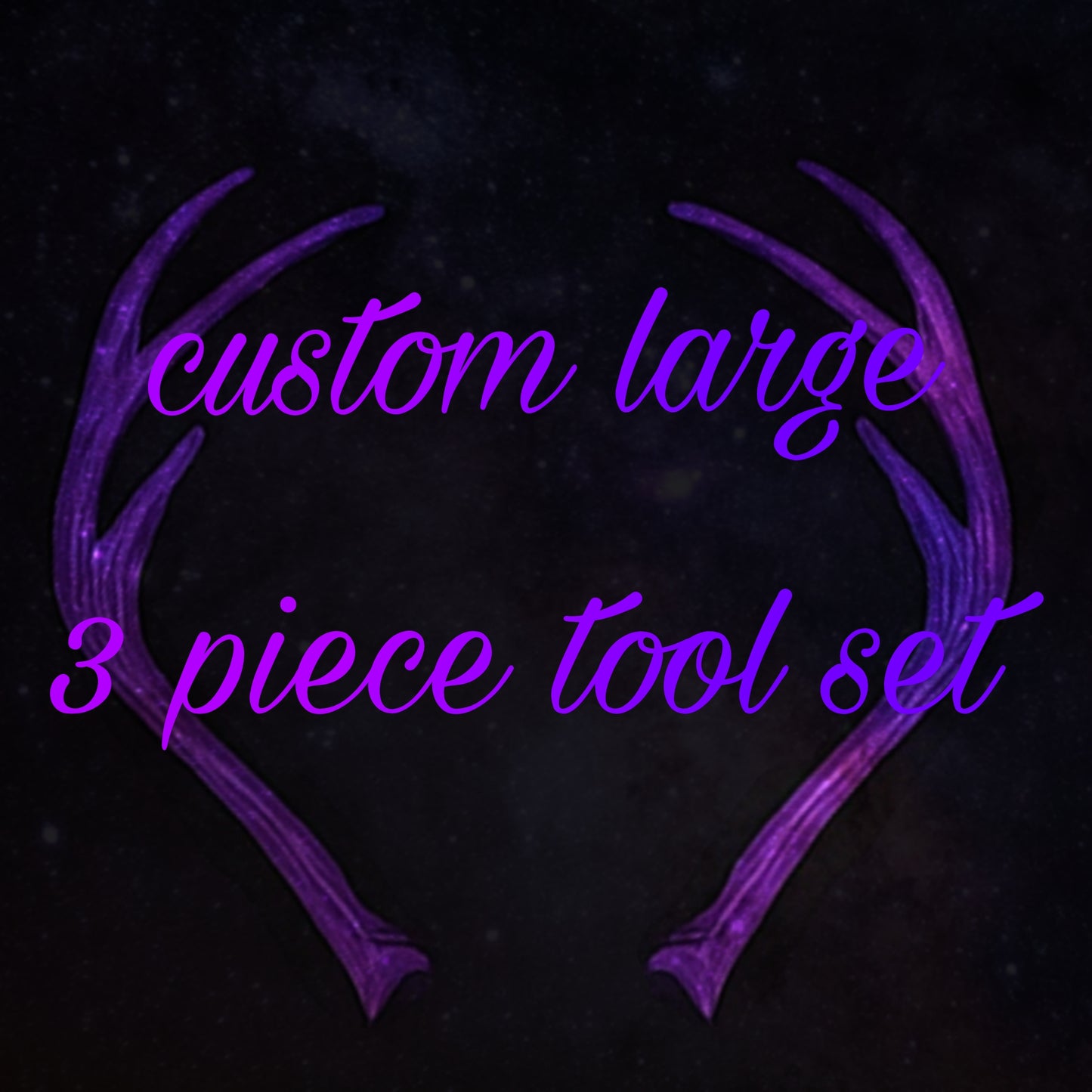 Custom large 3 piece tool set