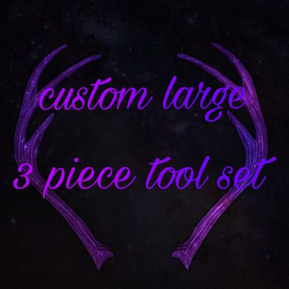 Custom large 3 piece tool set