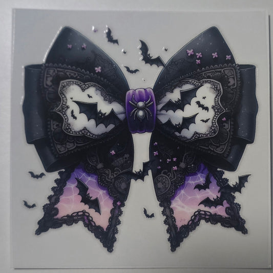 Purple bat bow