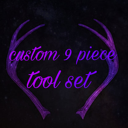 Custom 9 piece tool set