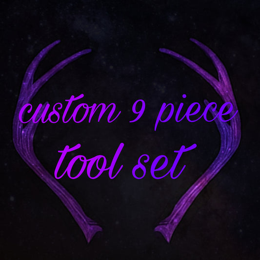 Custom 9 piece tool set