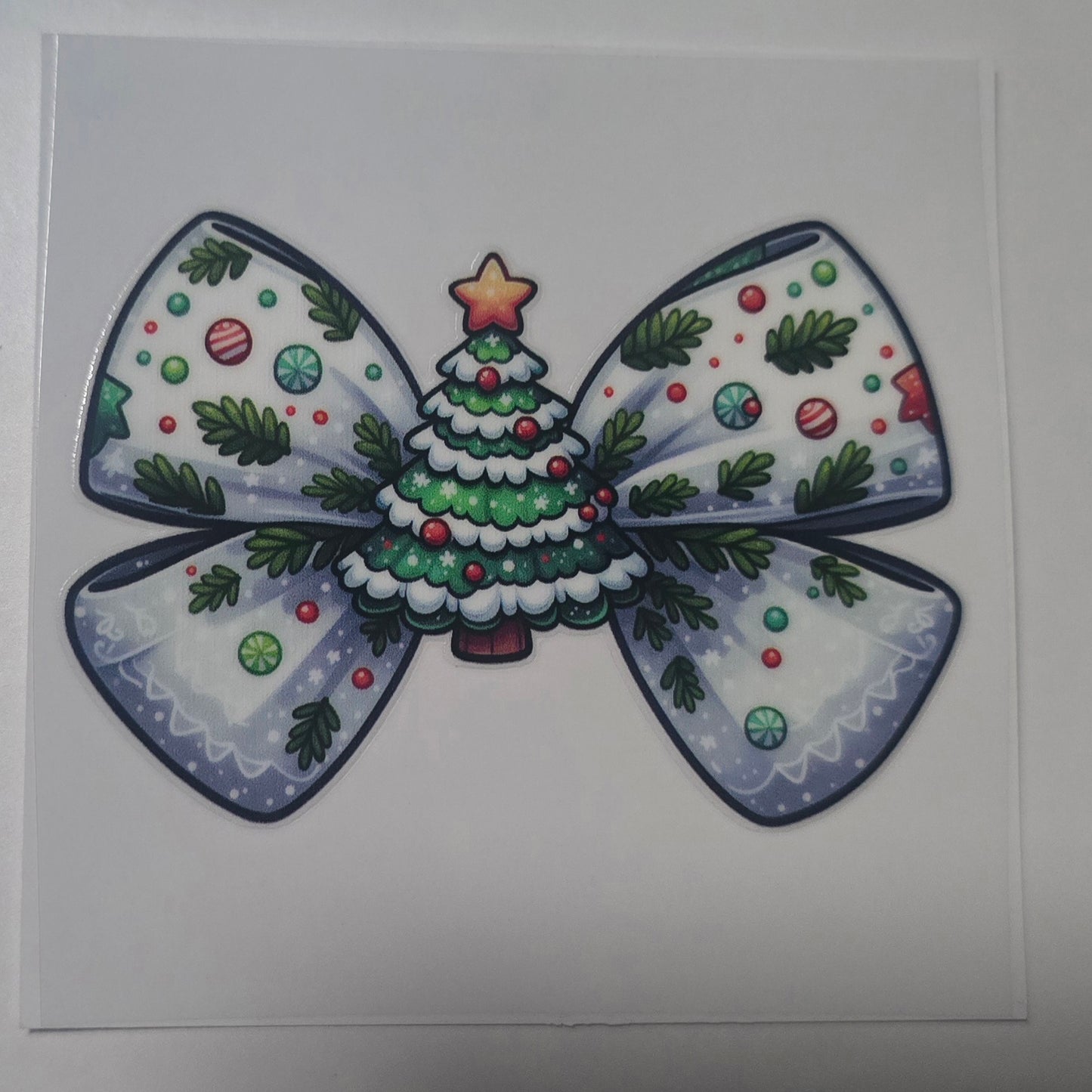 Christmas tree bow