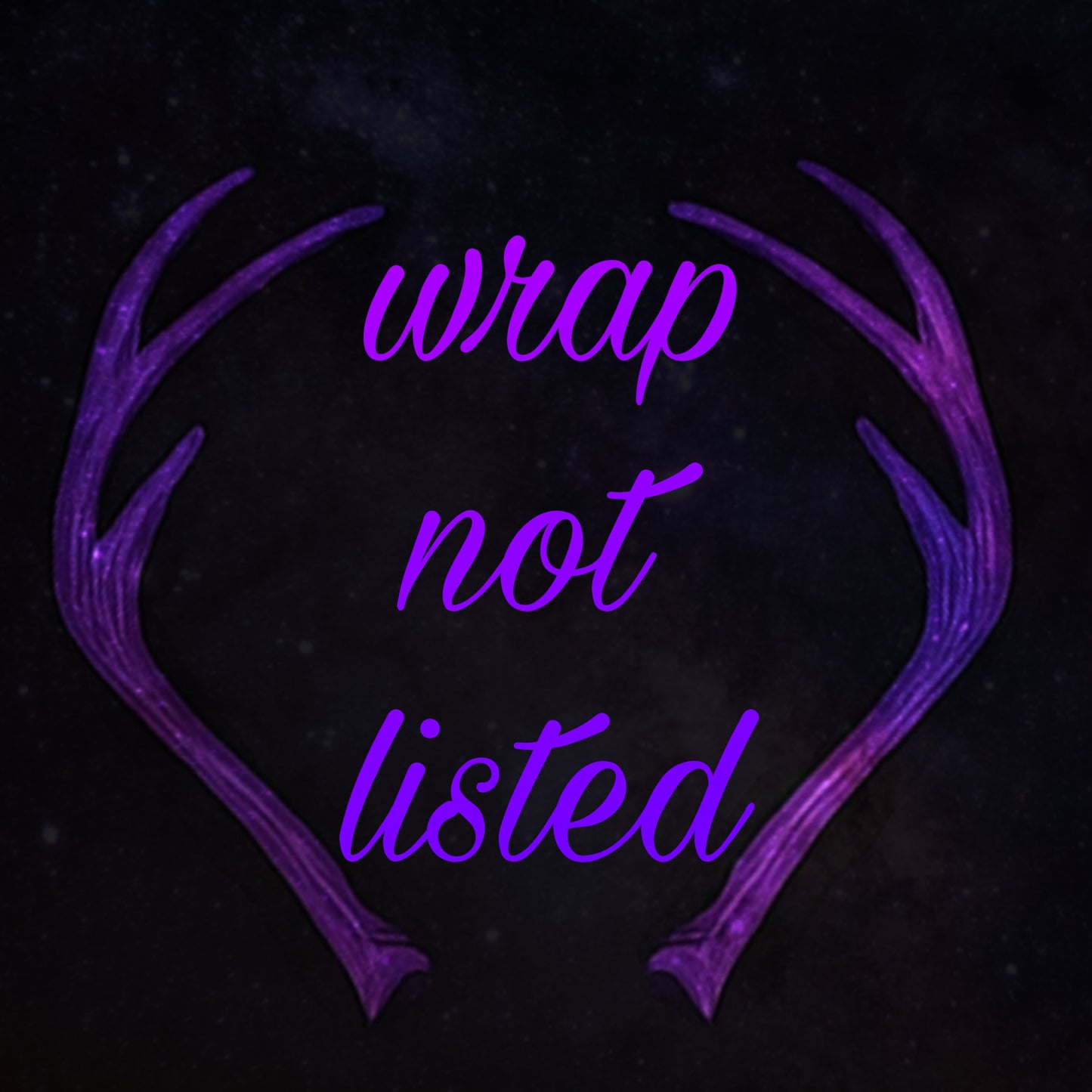 Wrap not listed