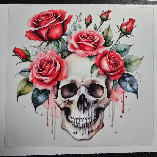 Skull roses