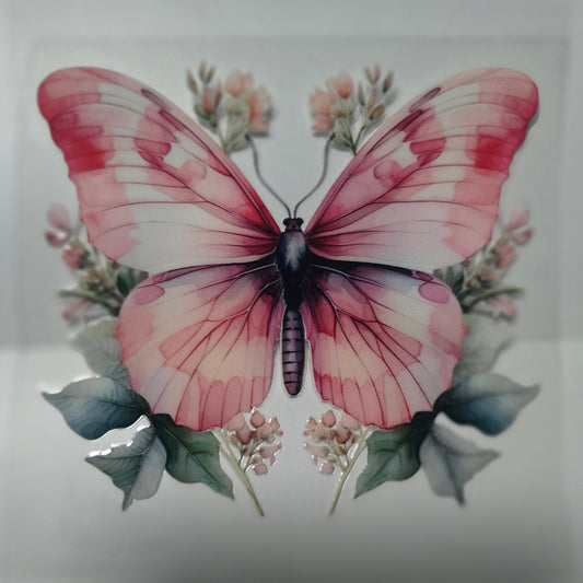 Pink butterfly