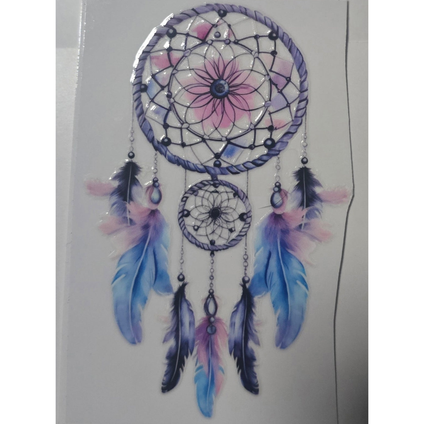 Blue purple dreamcatcher