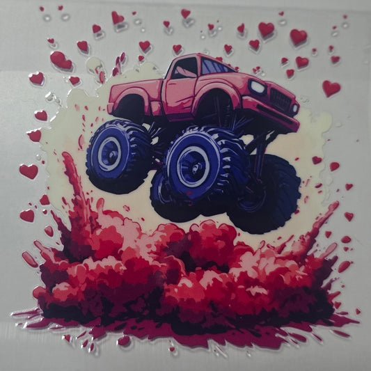 Monster truck hearts 2