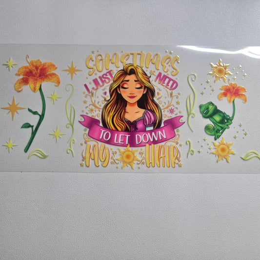 Sometimes I just need to let down my hair