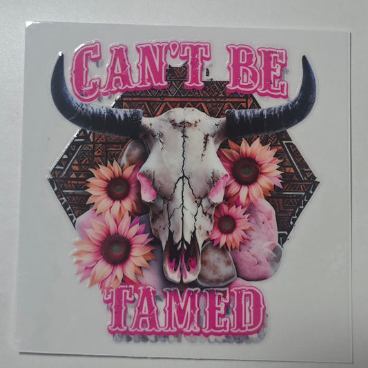 Can't be tamed