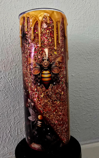 30oz Honey drip Bee tumbler