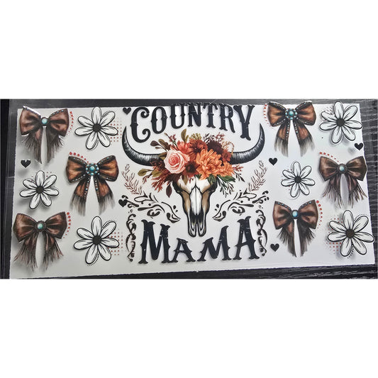 Brown bow country mama