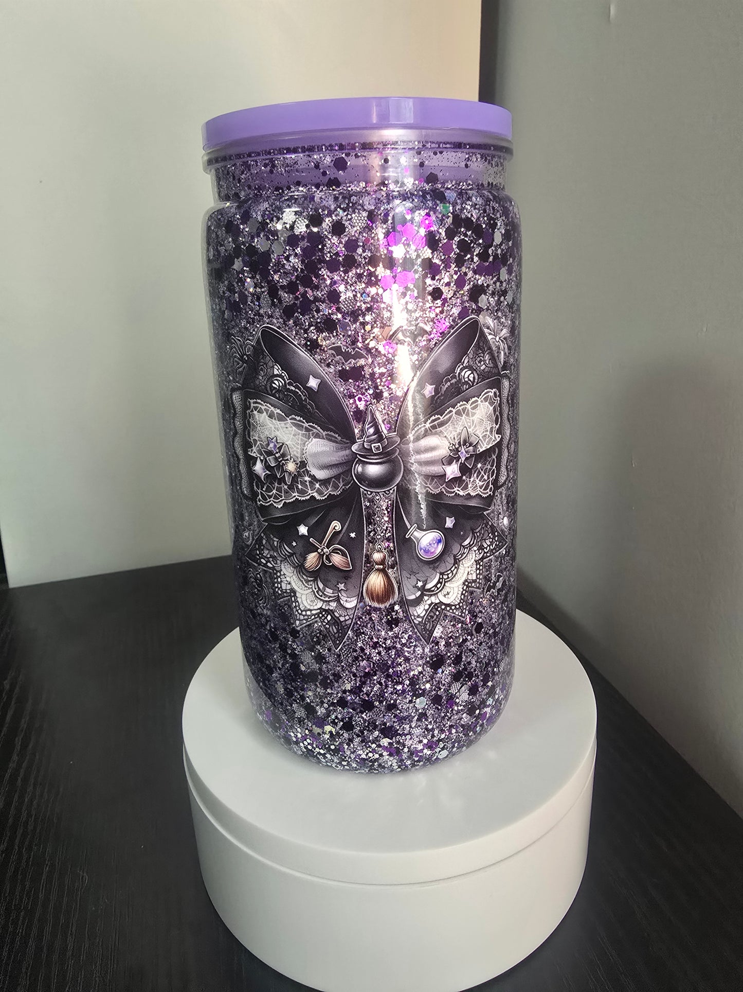 16oz witchbow purple premade