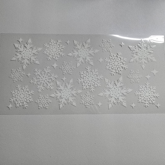 White snowflakes