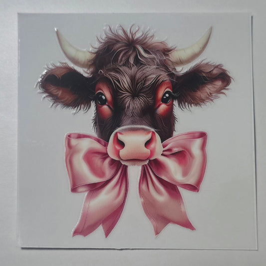 Highland cow bow