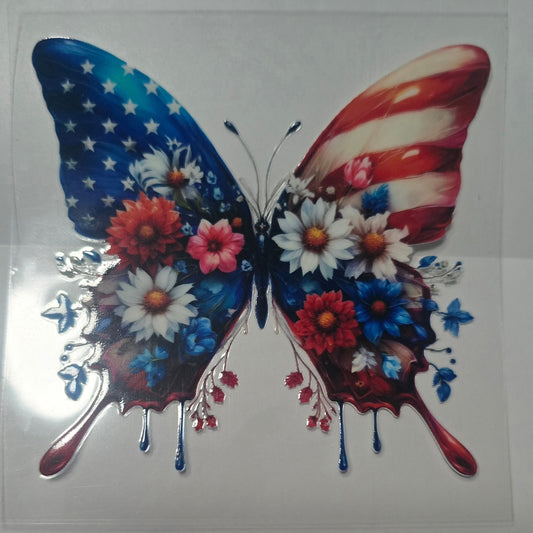 Patriotic Butterfly