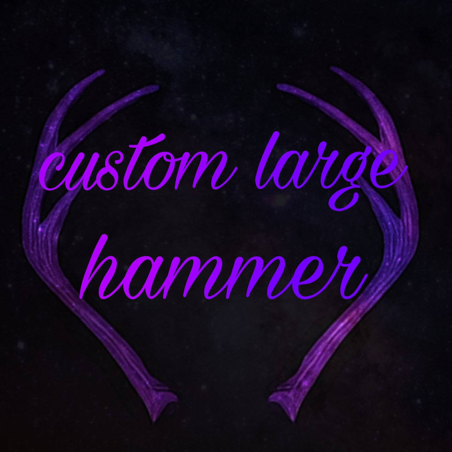Custom large hammer