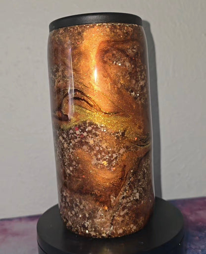 12oz slim can free spirit koozie