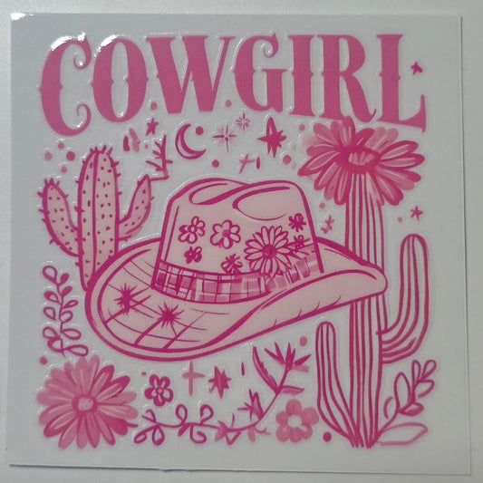 Pink cowgirl