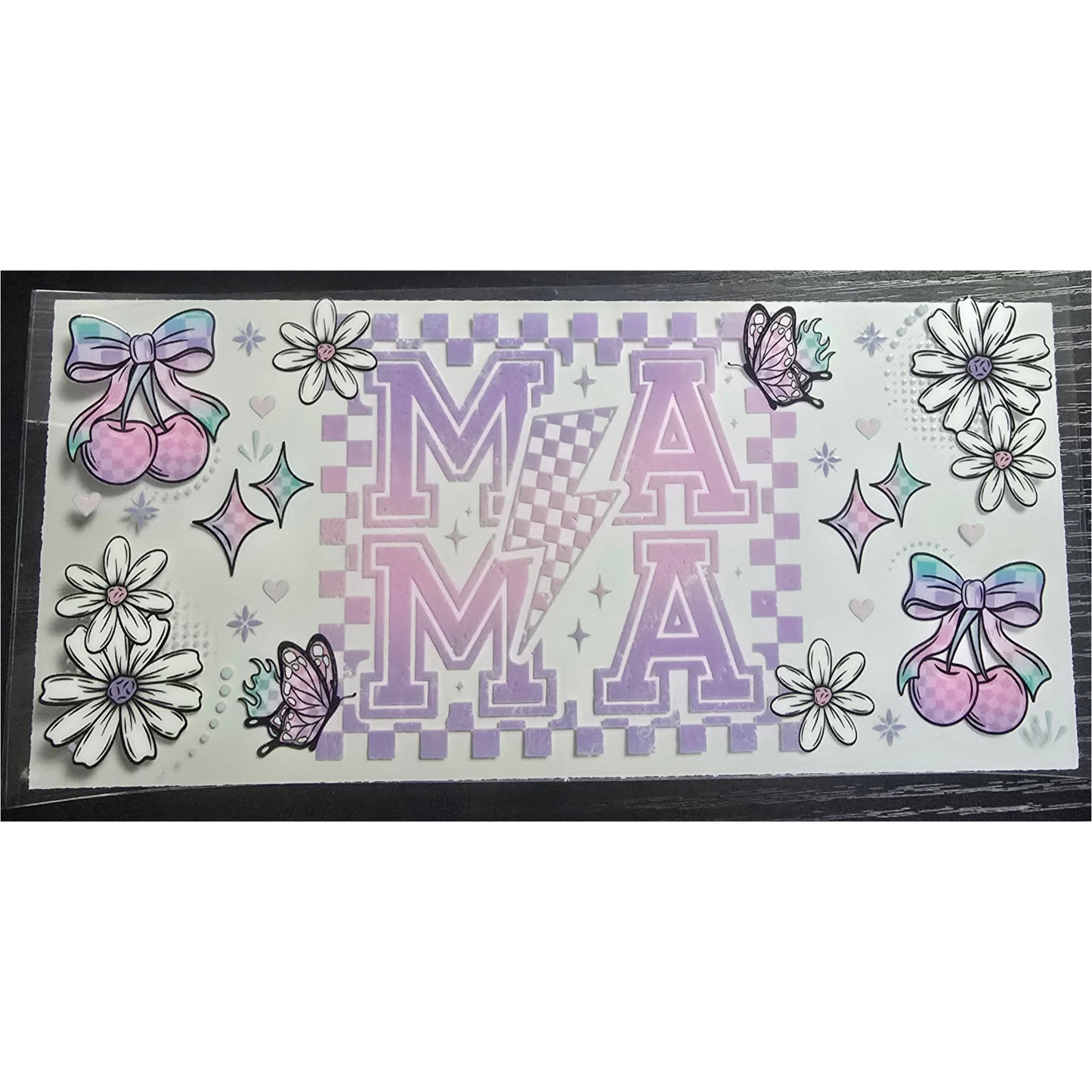 Pastel pink,purple mama
