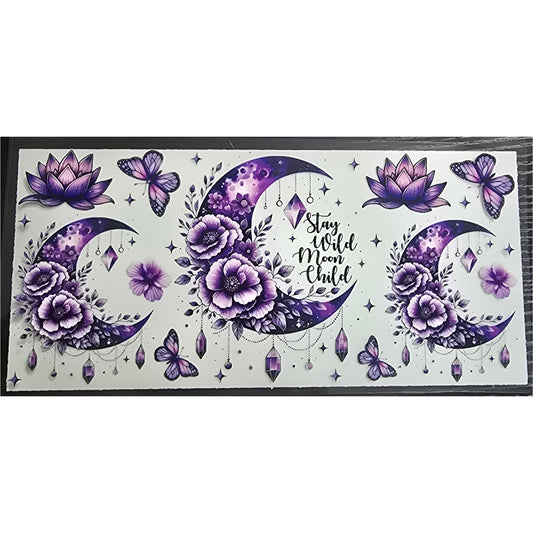 Purple moon stay wild