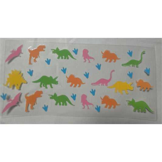 Colorful dinosaurs