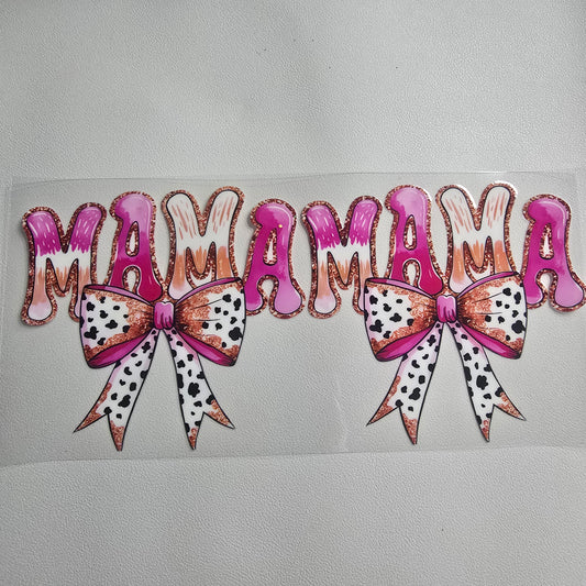 Cowprint bow mama