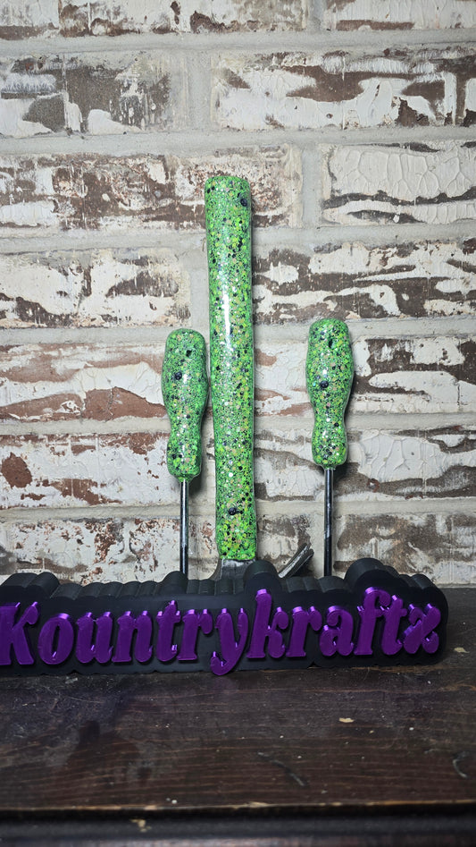 Green and Grey with spiders toolset