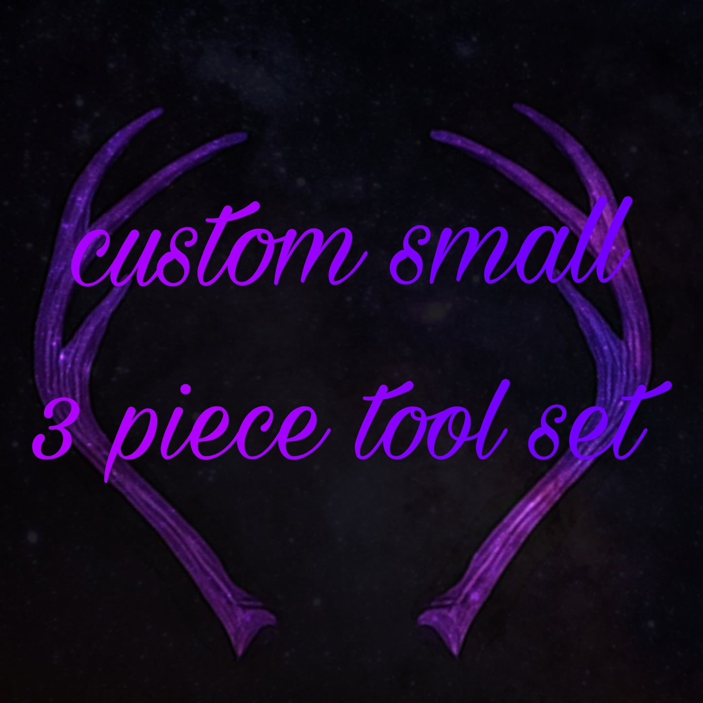 Custom small 3 piece tool set