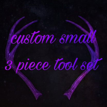 Custom small 3 piece tool set