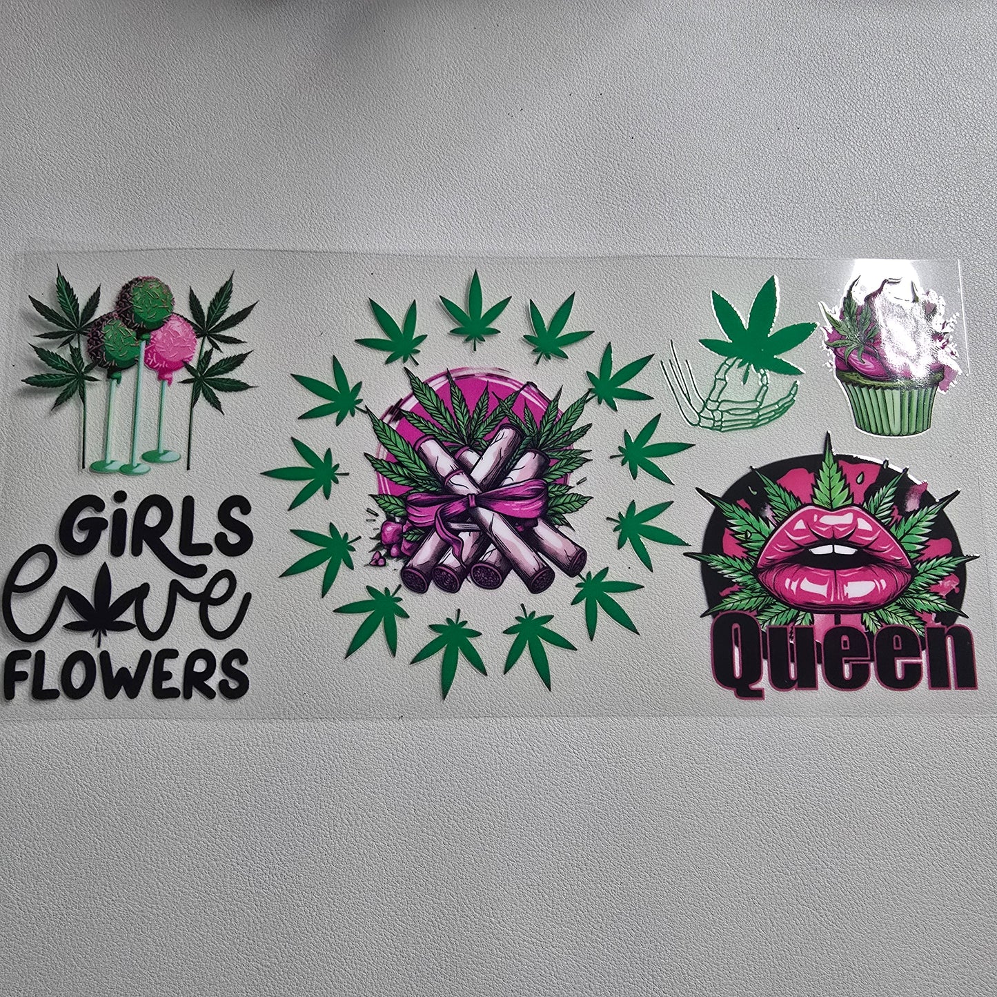 Girls love flowers