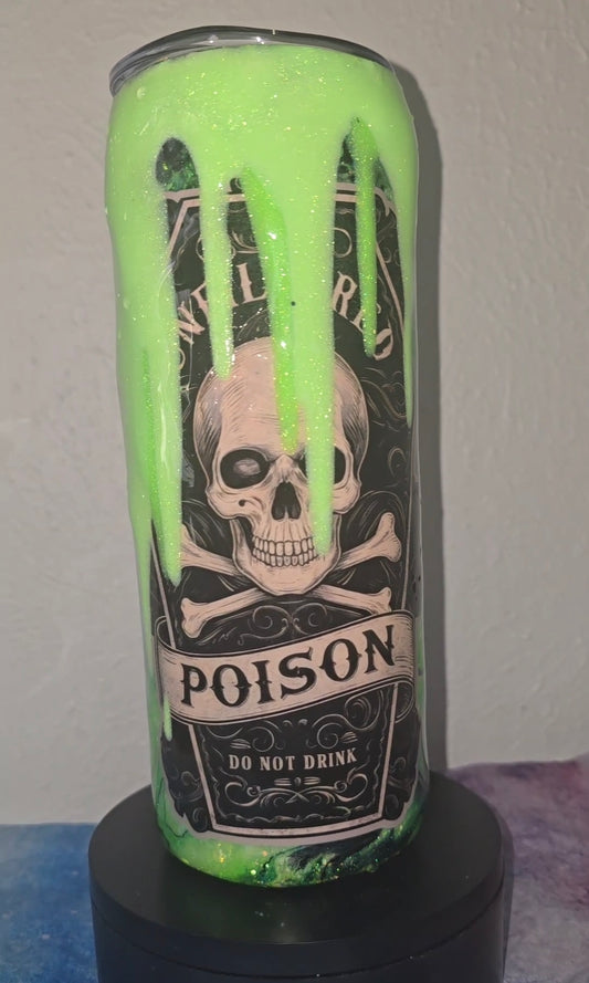 20oz glow in the dark poison drip tumbler