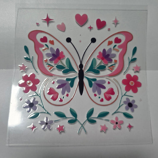 Floral butterfly